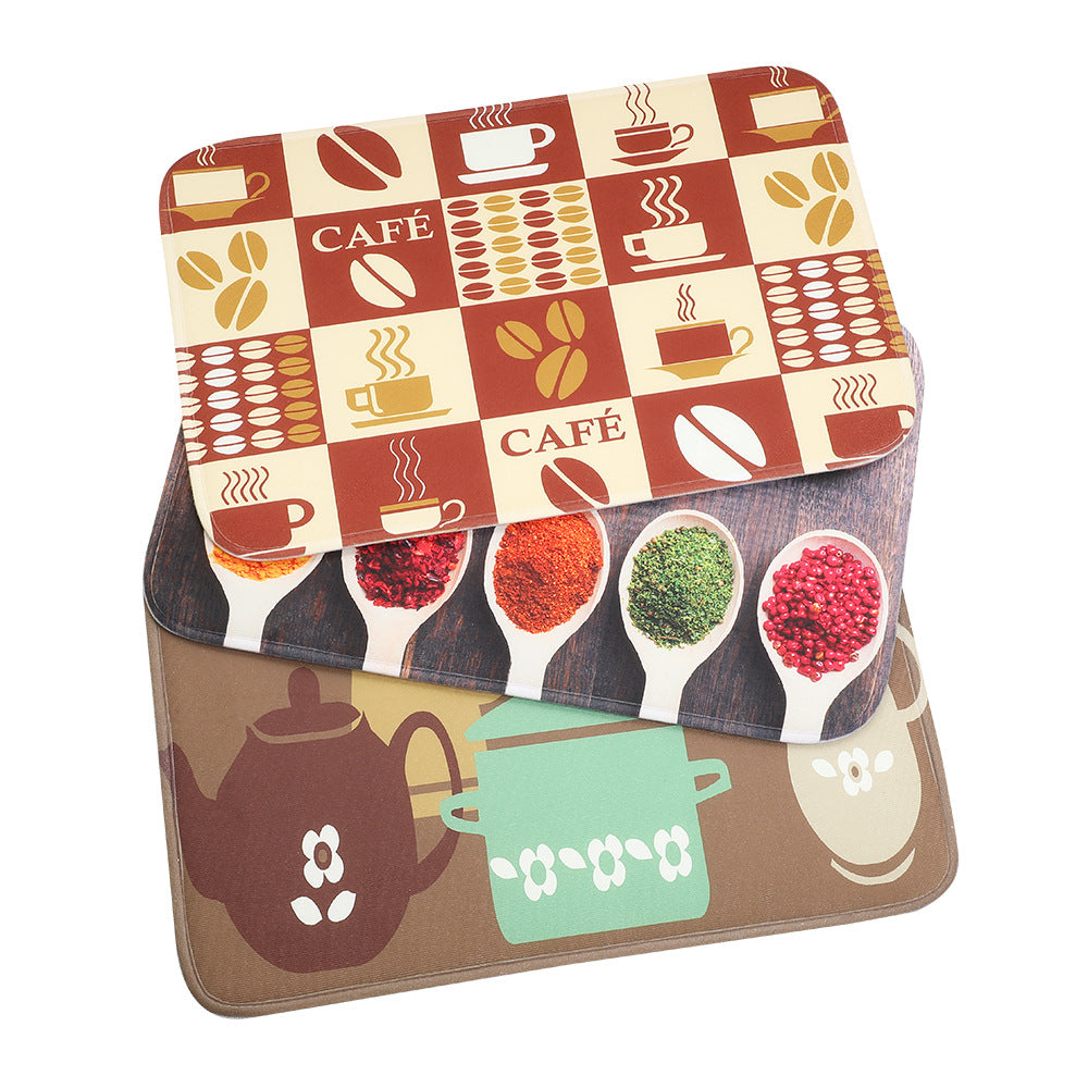 Hallway Balcony Door Non-slip Carpet Home Kitchen And Bedroom Bathroom Non-slip Cartoon Floor Mat